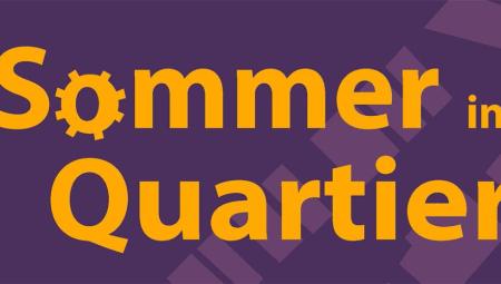 Sommer im Quartier Plakatausschnitt