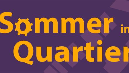 Sommer im Quartier Plakatausschnitt